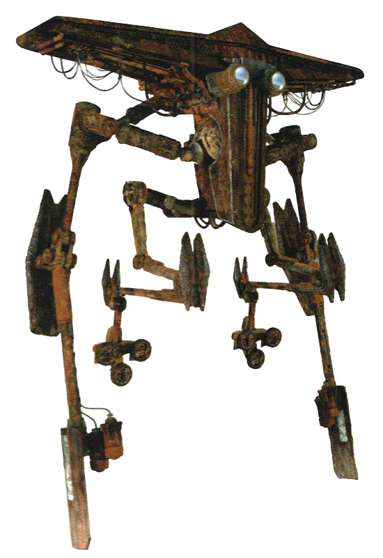 Ore extraction droid
