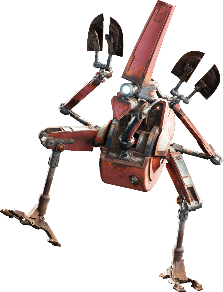 Scavenger droid