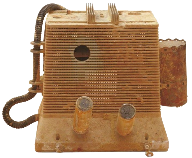 Talking magnetite cleaner