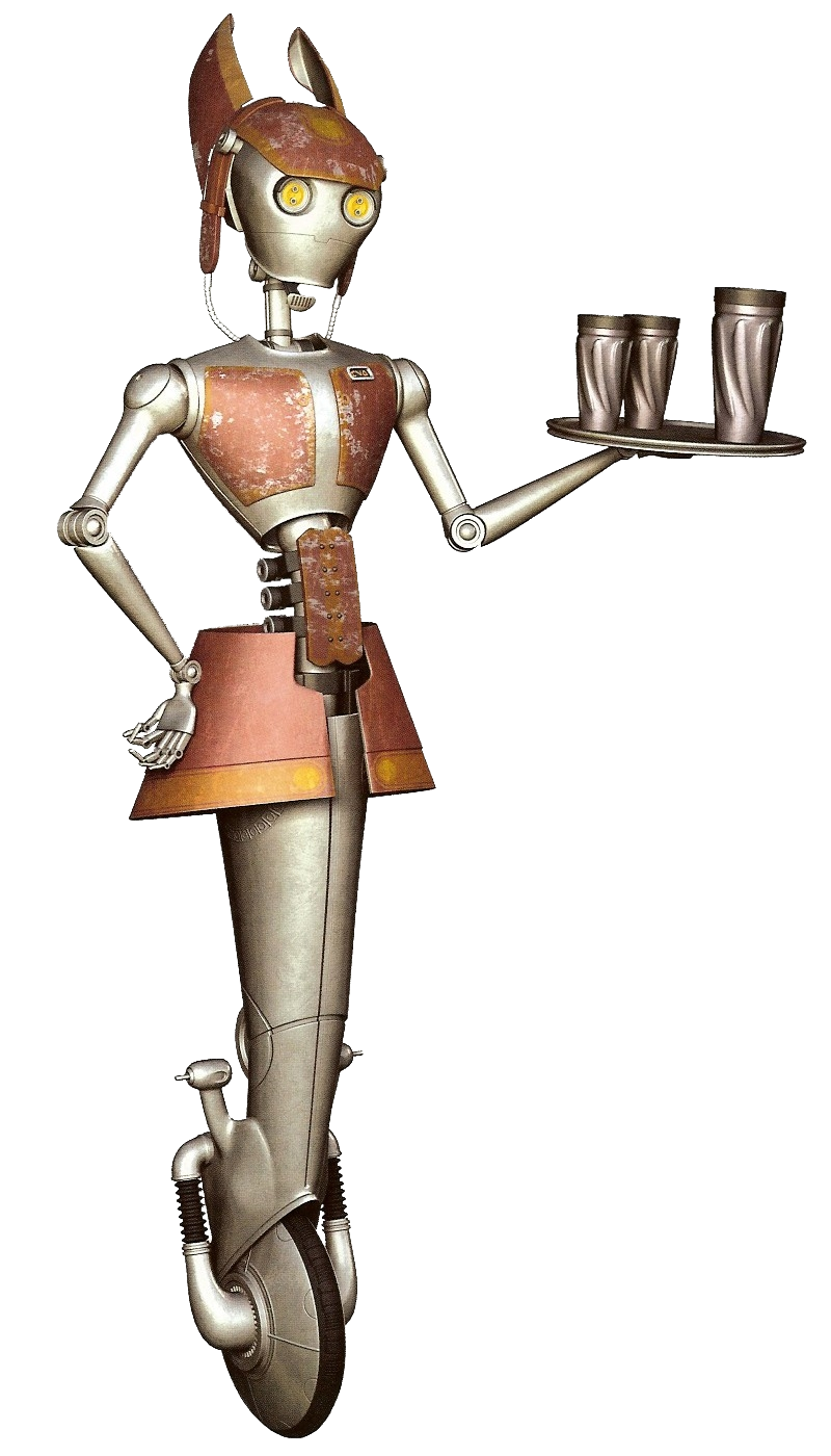 WA-7 waitress droid