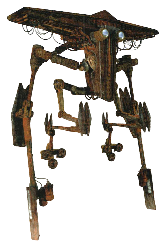 Ore extraction droid