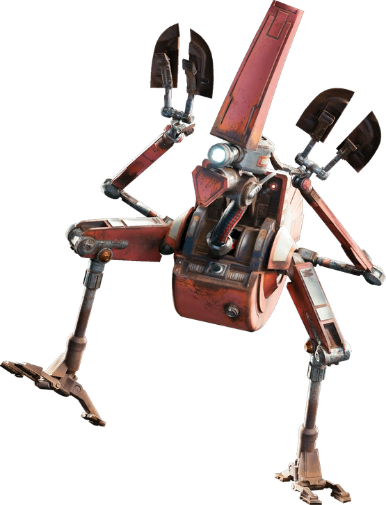 Scavenger droid