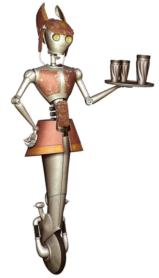 WA-7 waitress droid